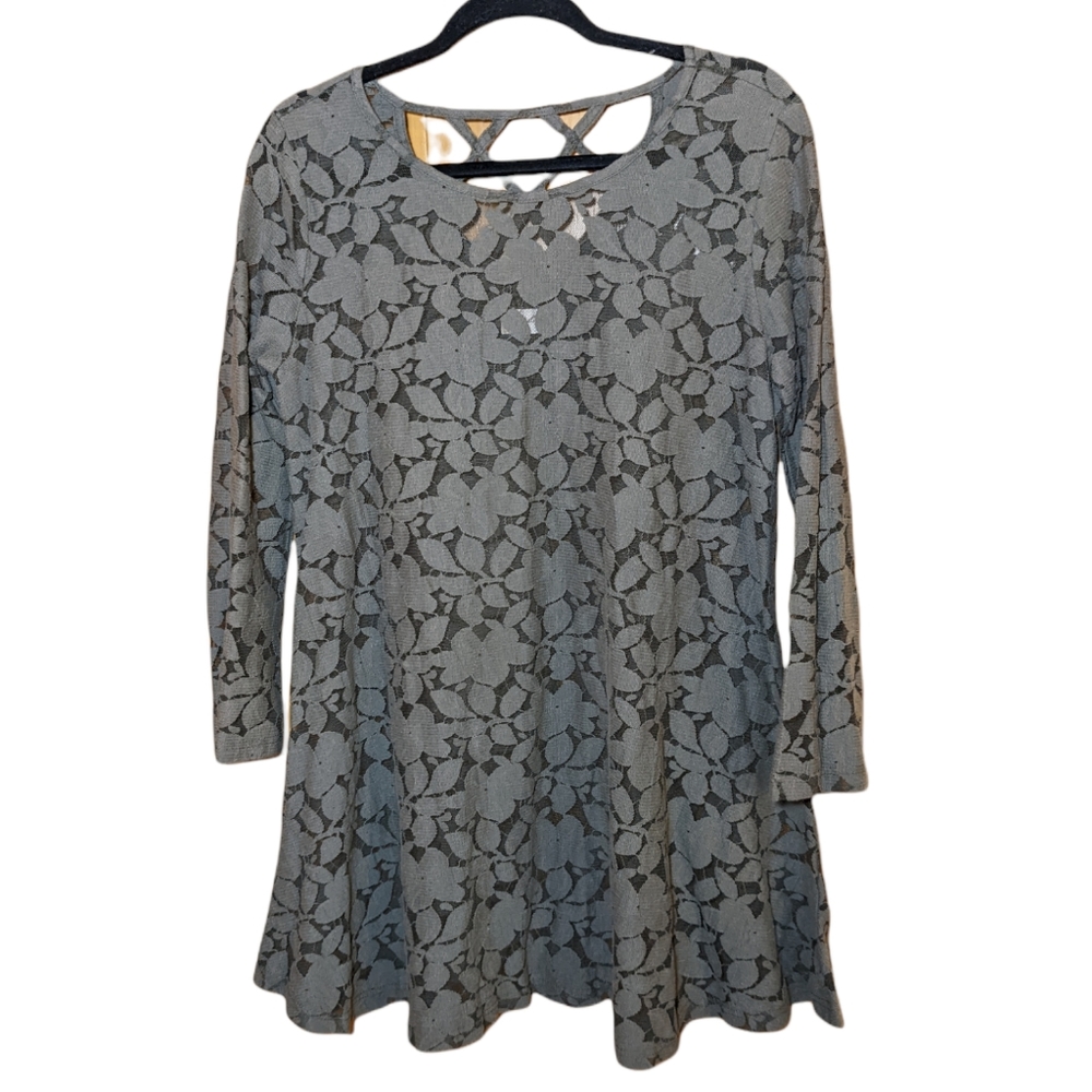 Altar'd State sheer lace mini dress